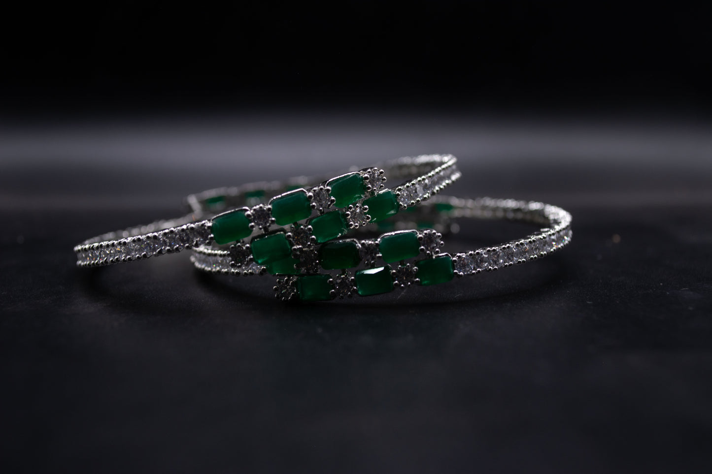 Lux Crystal Bangles by Sovrati Jewelry