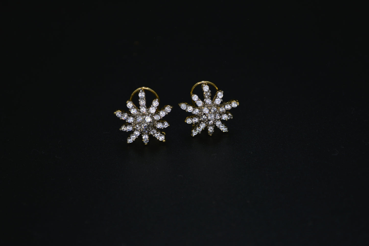 Crystal Starburst Earrings