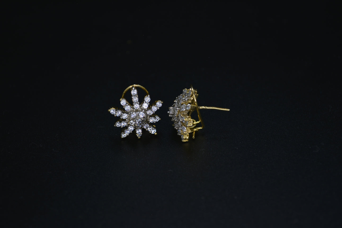 Crystal Starburst Earrings