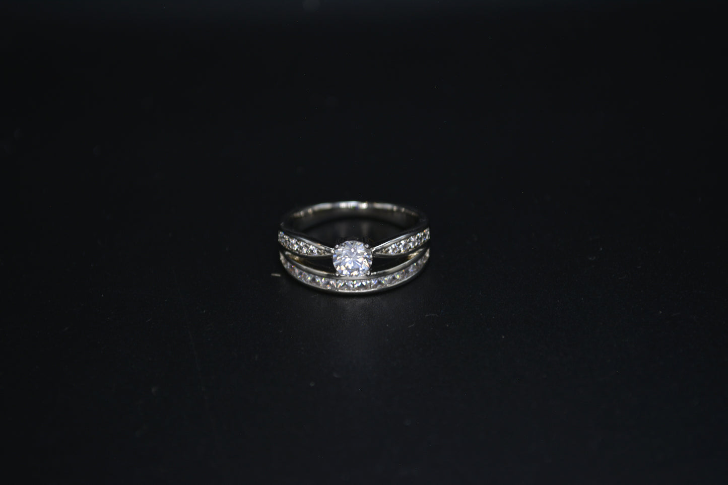 Forever Split Band Diamond Ring