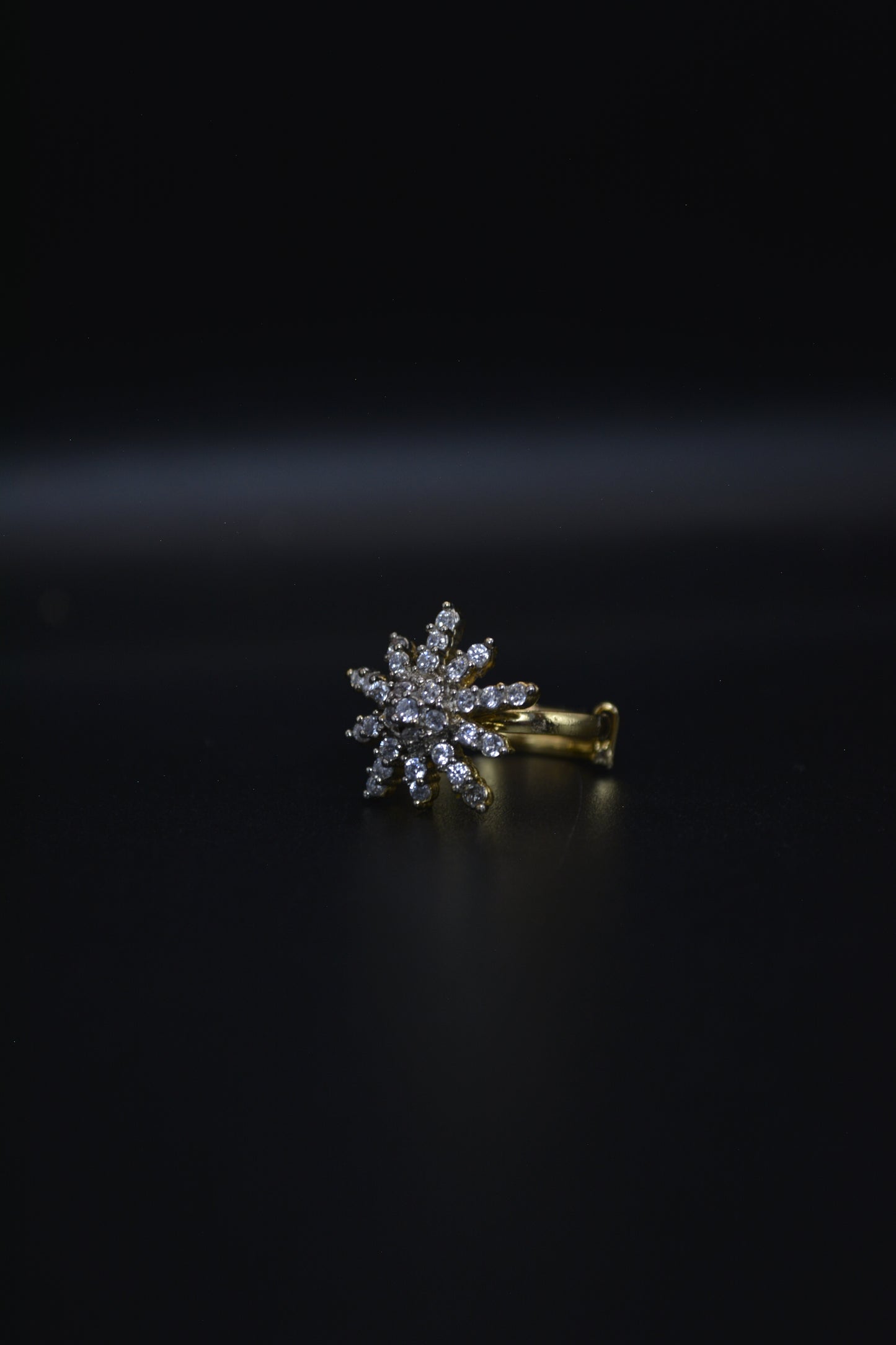 Elegant Gold-Plated Starburst Jewelry Set