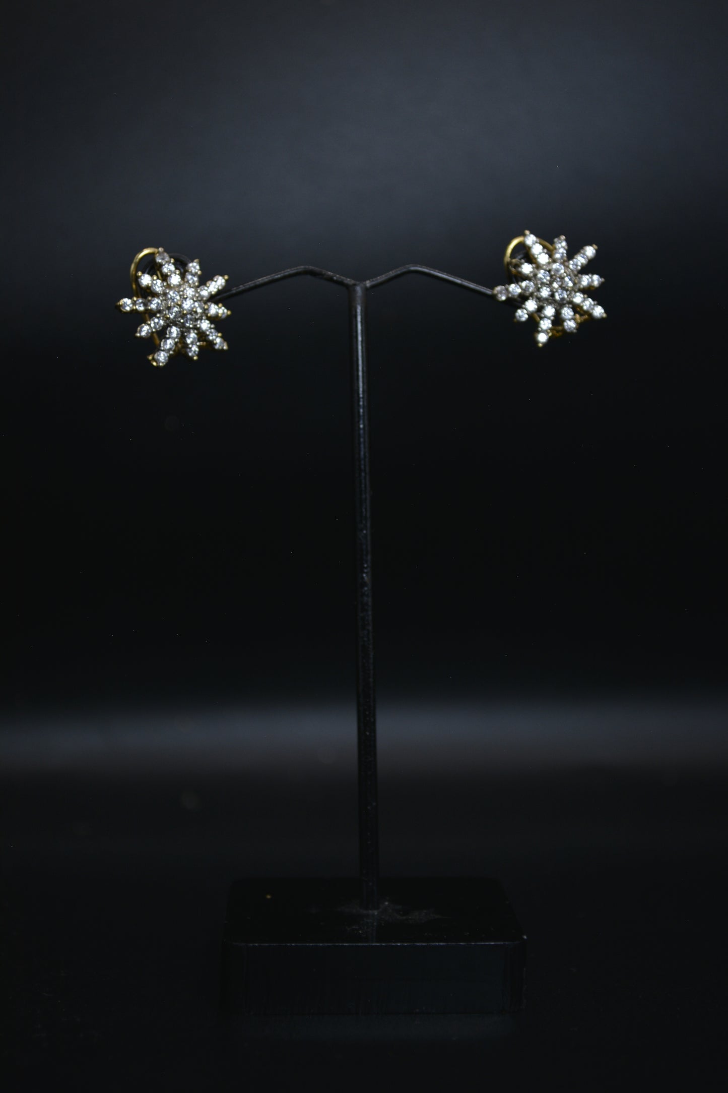 Elegant Gold-Plated Starburst Jewelry Set