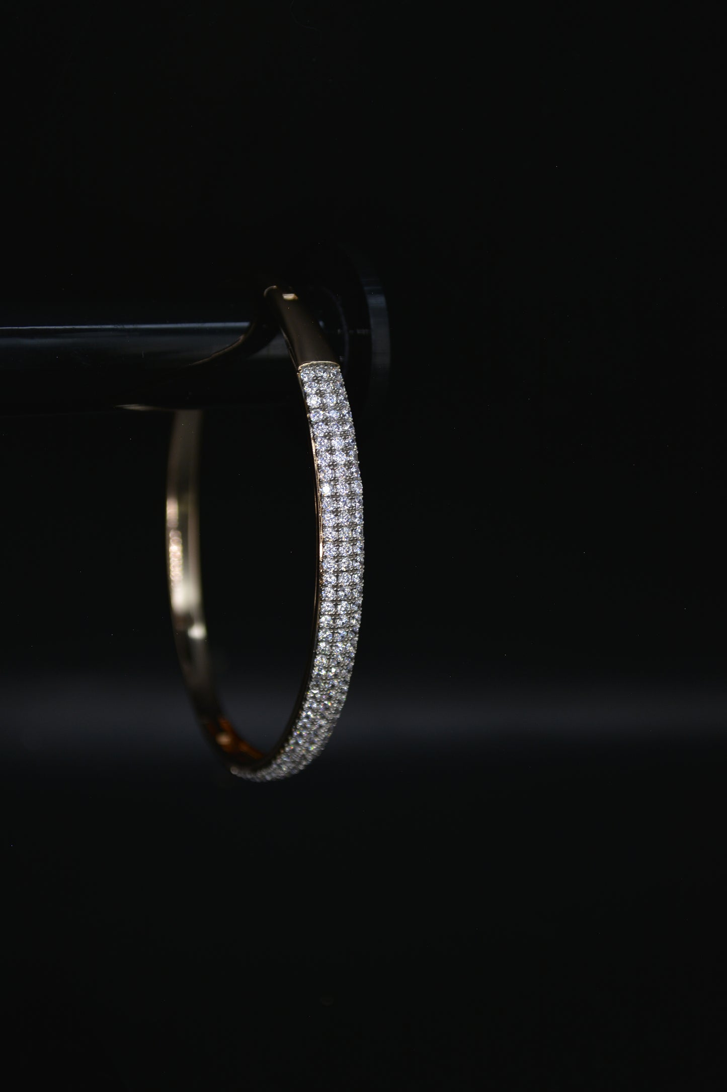 Sophisticated Diamond Cut Bracelet (free size Openable)