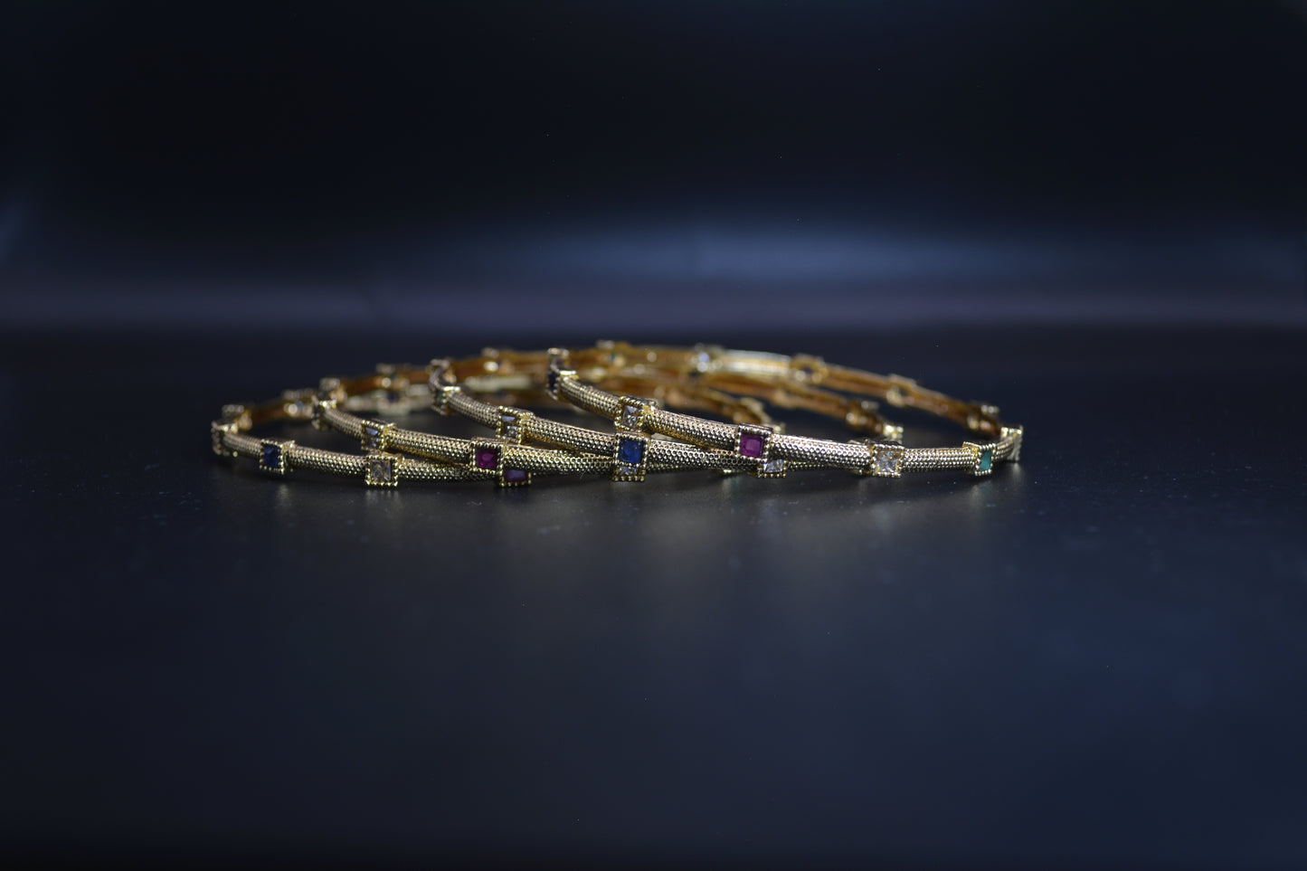 2 Piece Golden Elegance Bangles