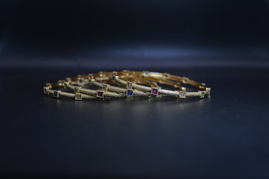 2 Piece Golden Elegance Bangles