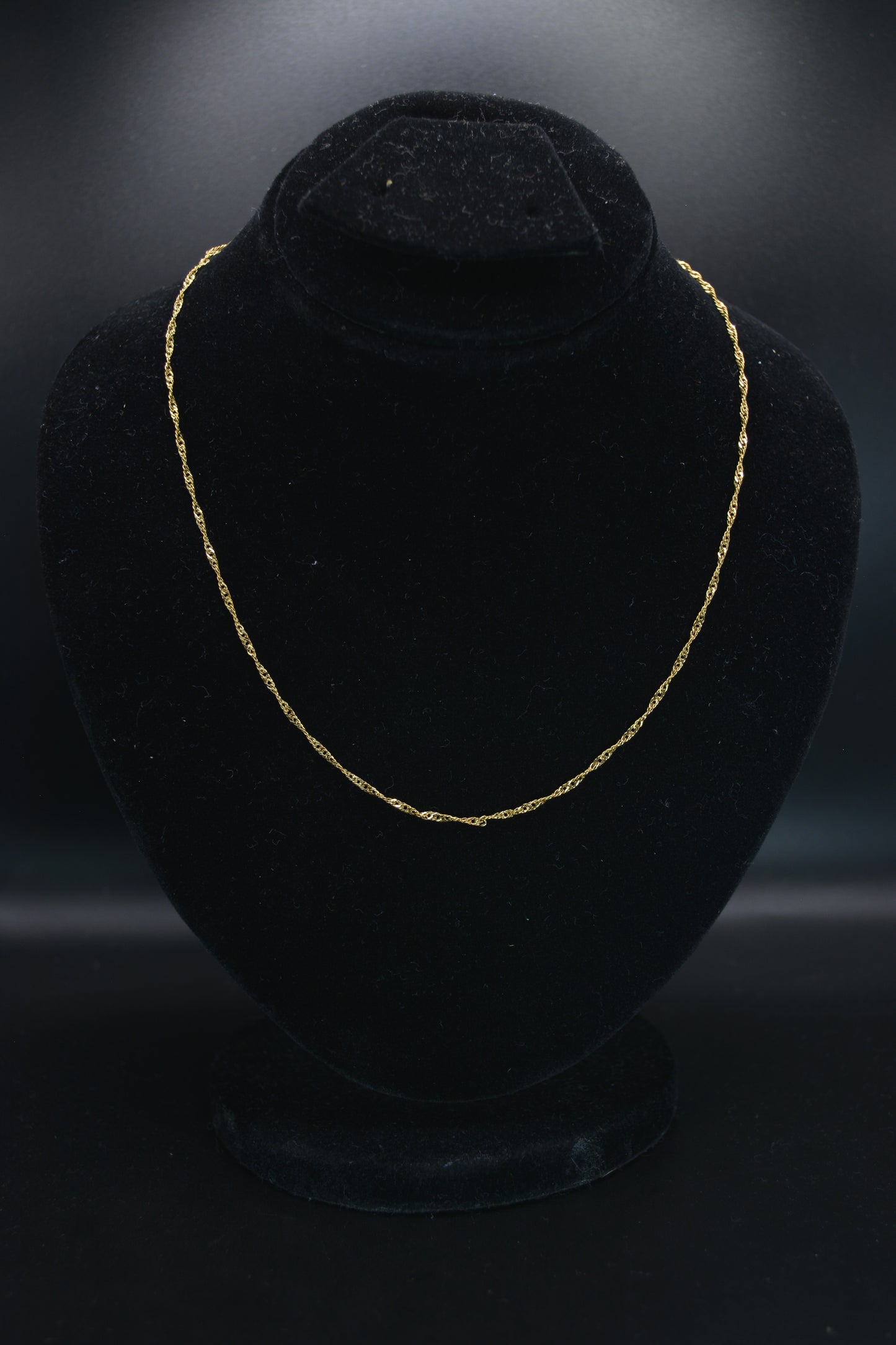 Twisted Gold Chain