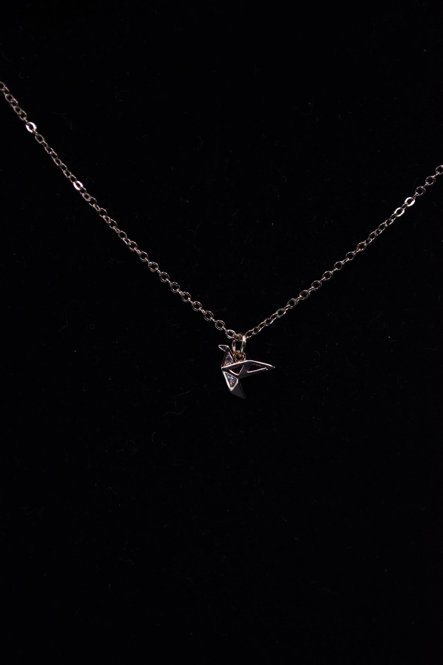 Origami Bird Necklace