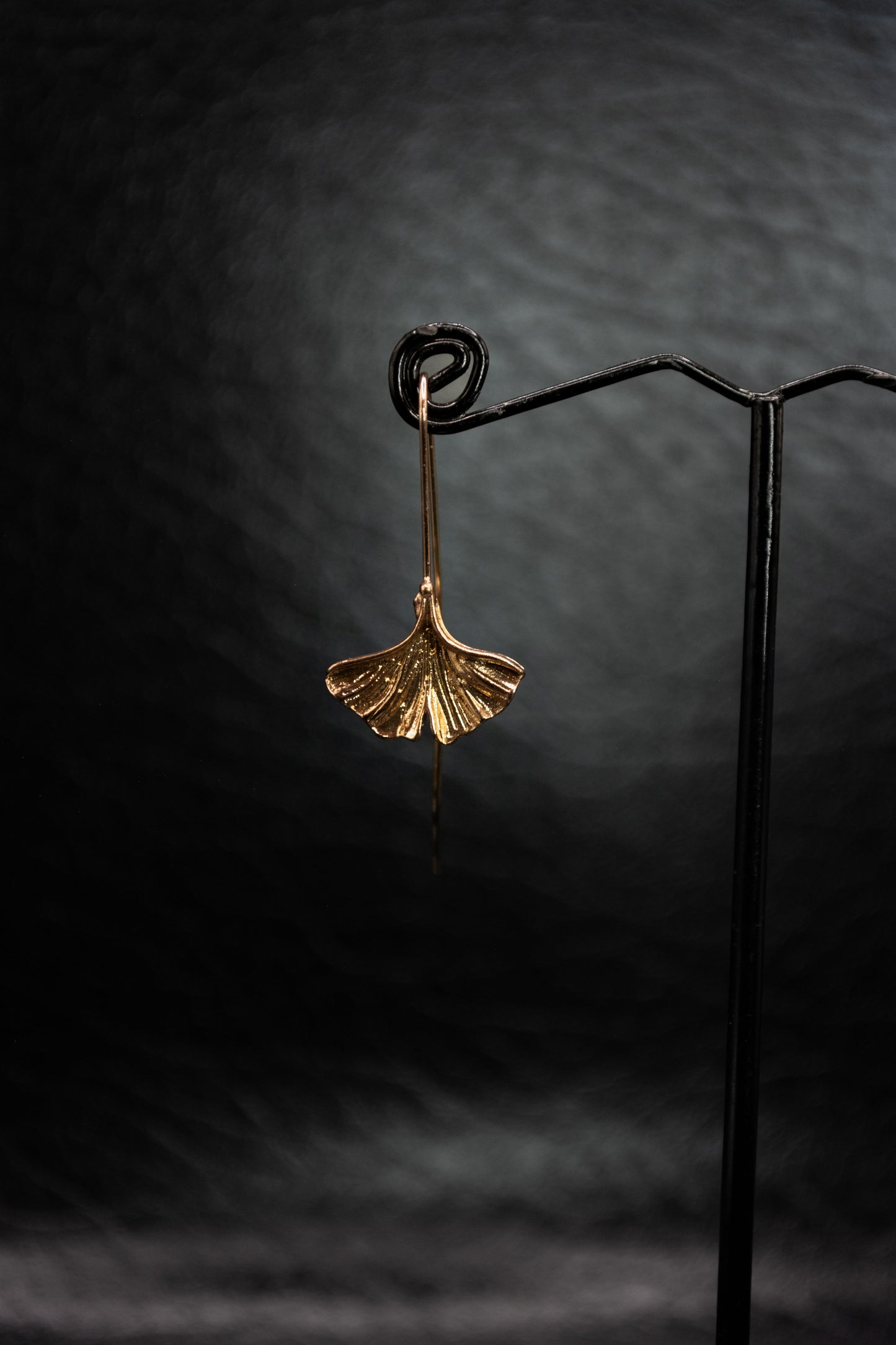 Ginkgo Leaf Earrings