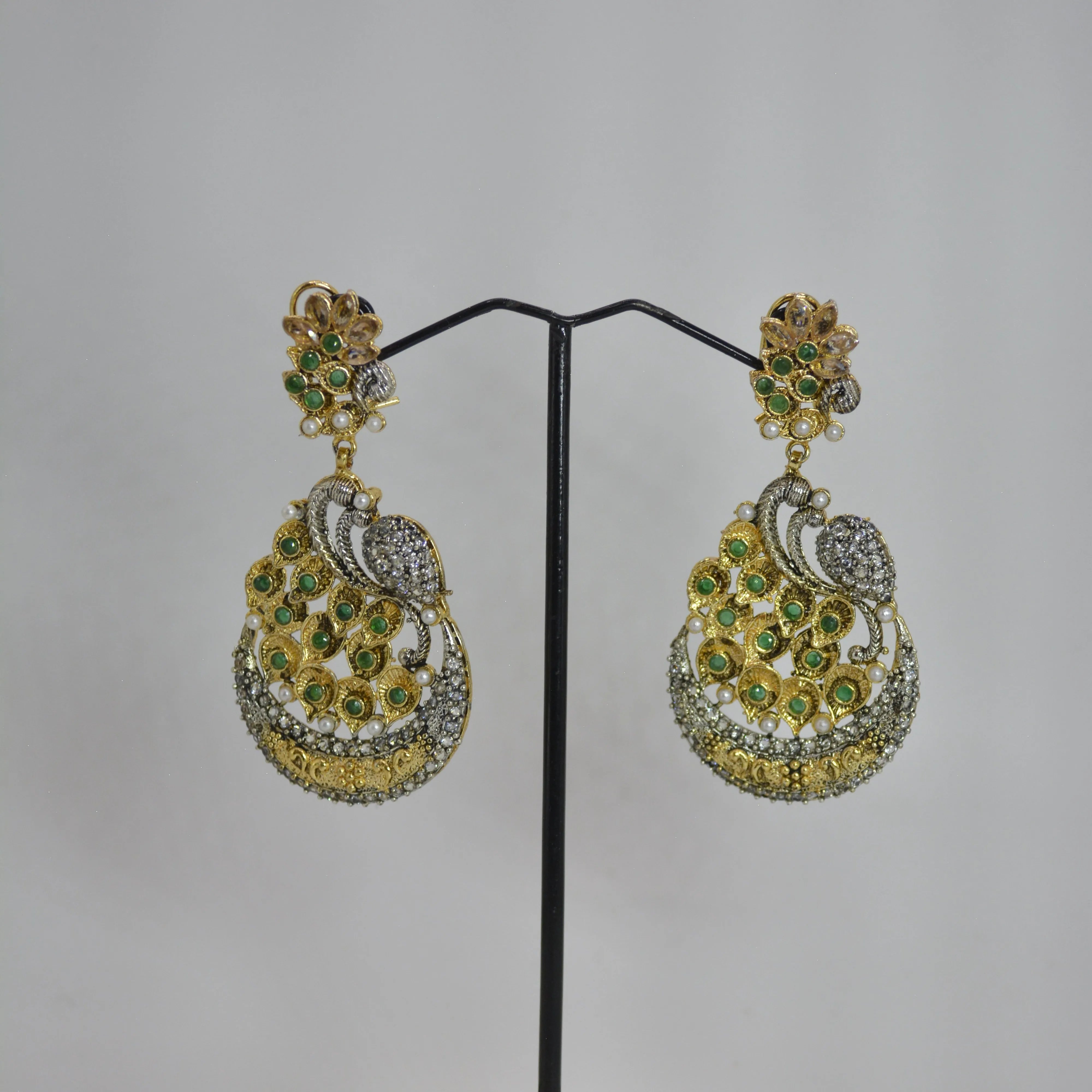 Peacock Earrings - SOVRATI