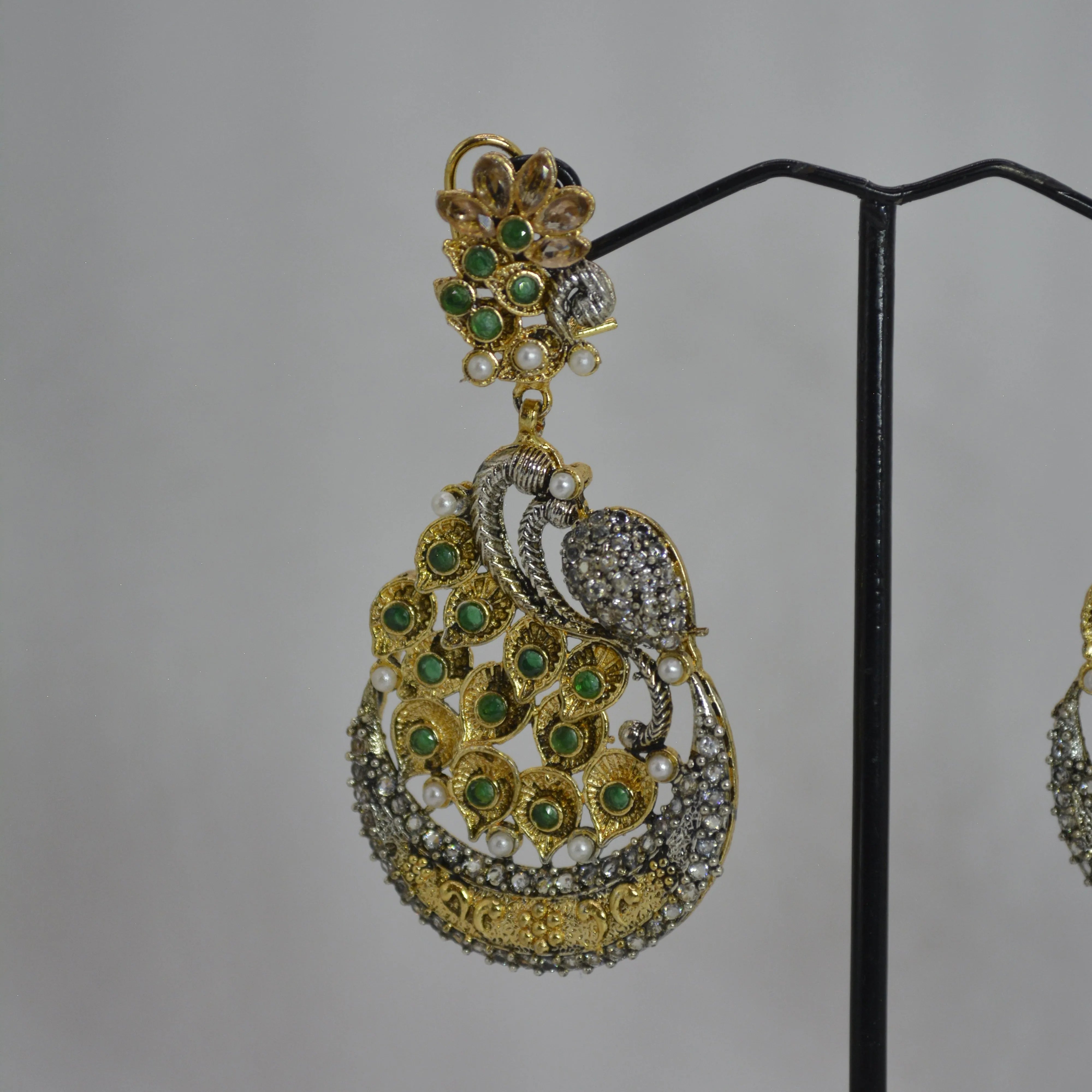 Peacock Earrings - SOVRATI