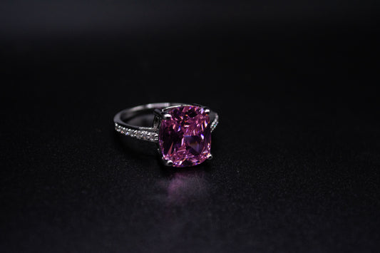 Lux Pink Gemstone Ring