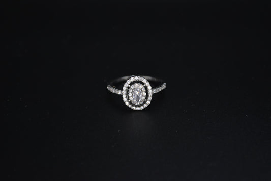 Diamond Halo Ring