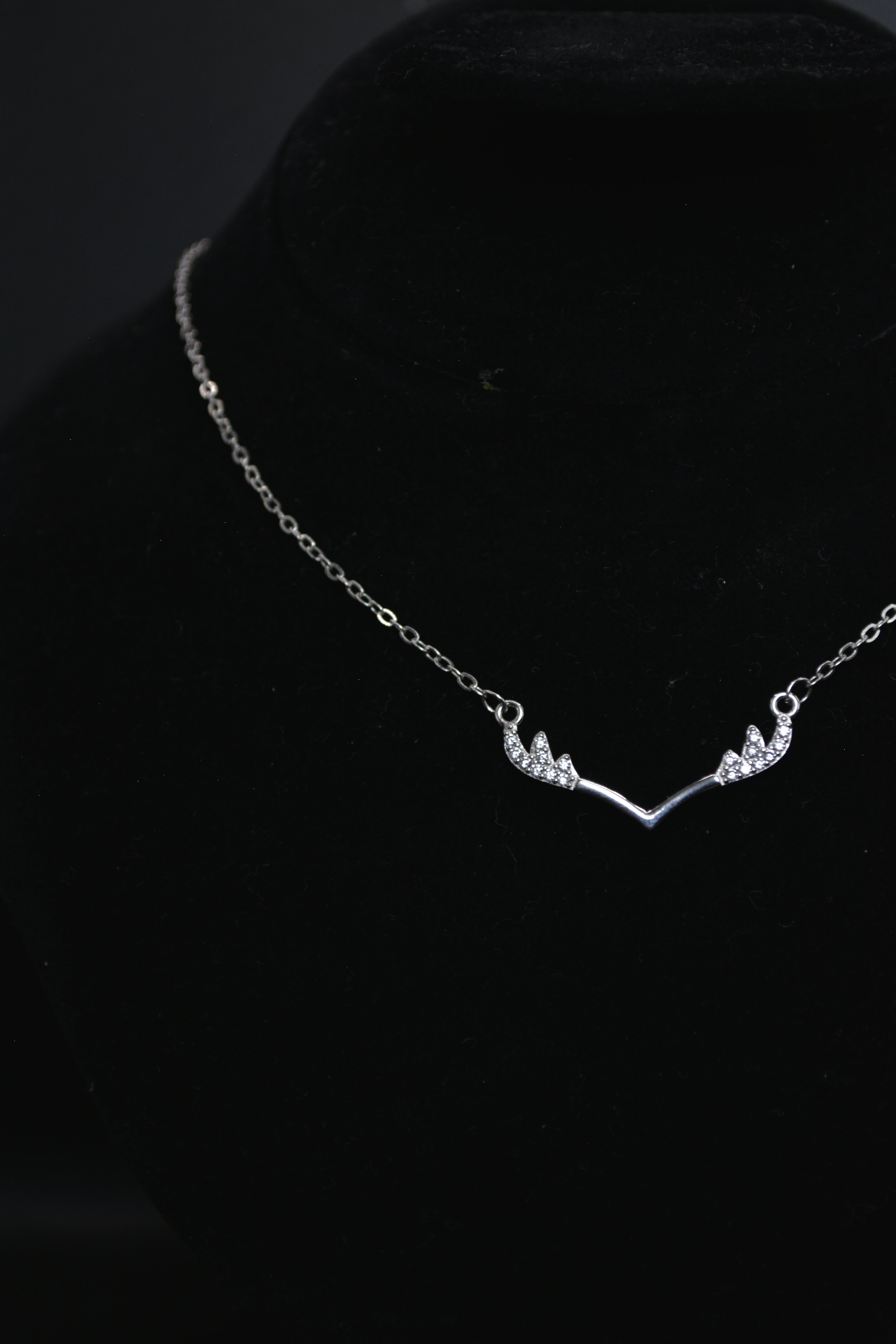 Antler Pendant Necklace
