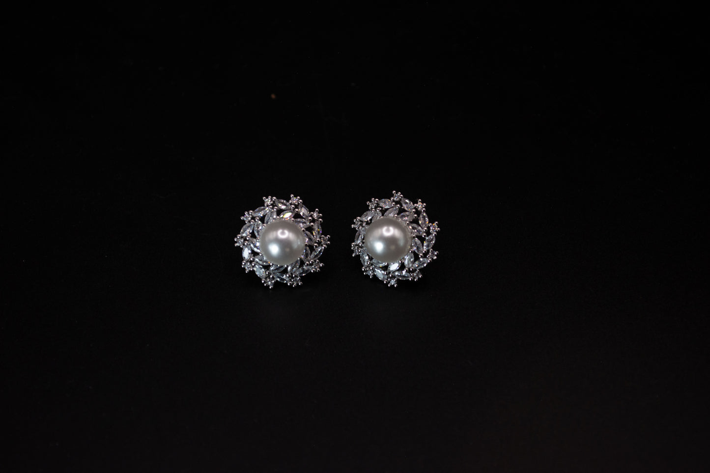 Classic Round Pearl Earrings