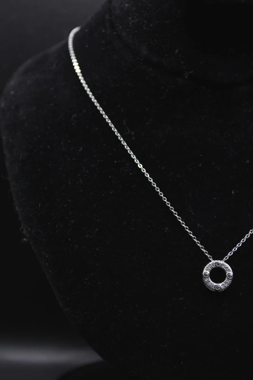 -Elegant Circle Pendant Necklace-Elegant Circle Pendant Necklace