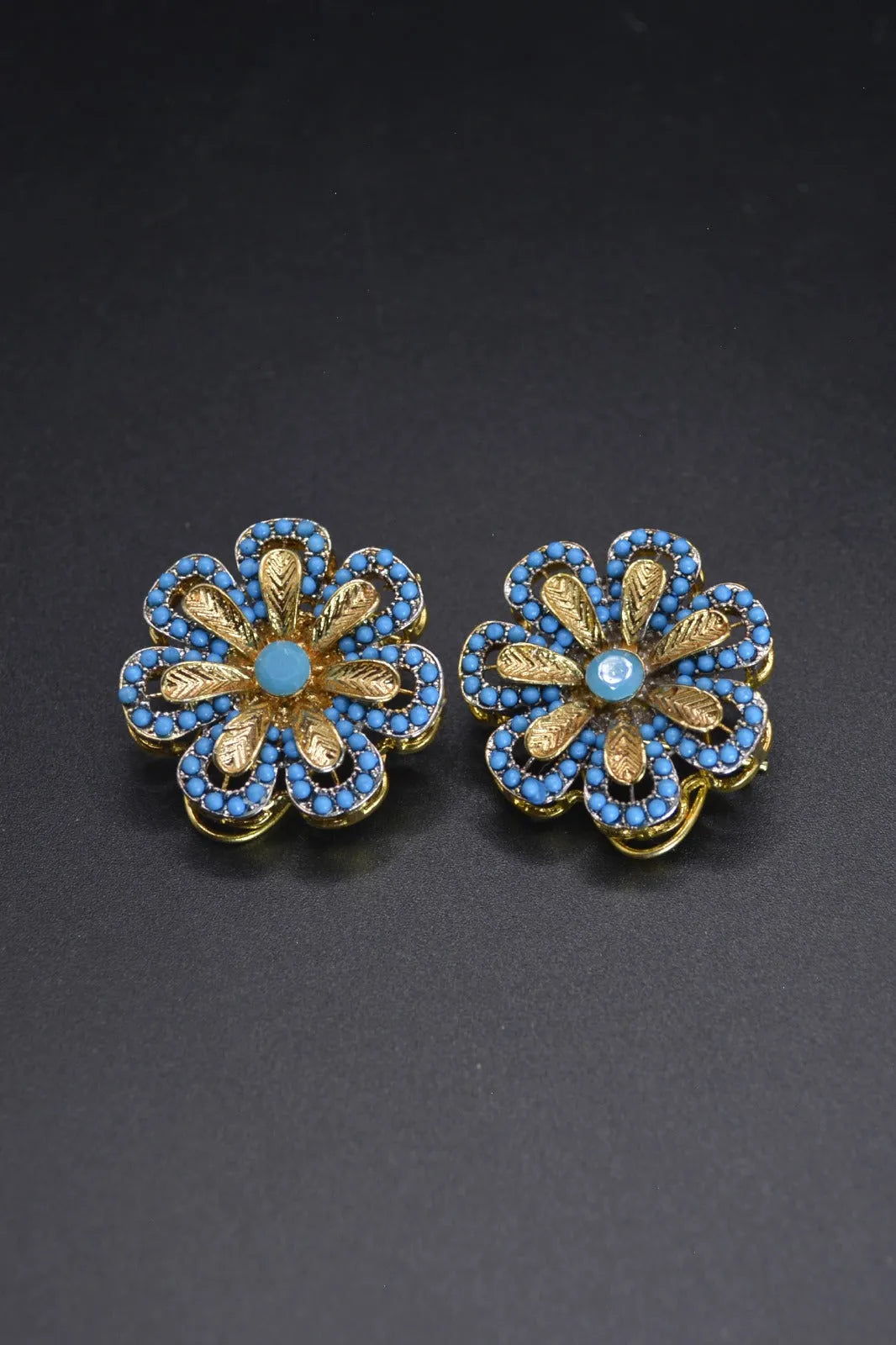 '-Floral Earrings-Floral Earrings