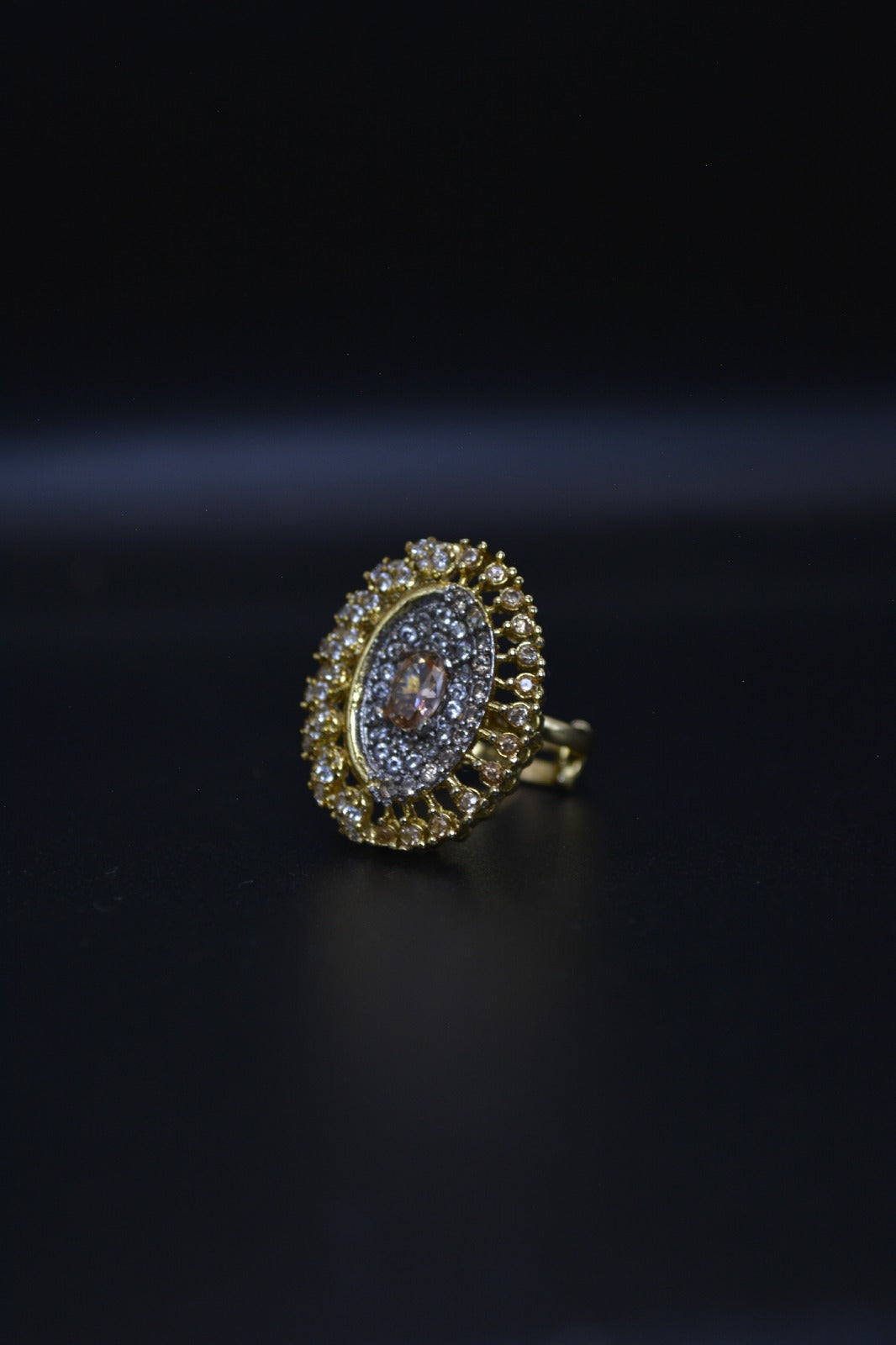 Oval Stone Pendant Set