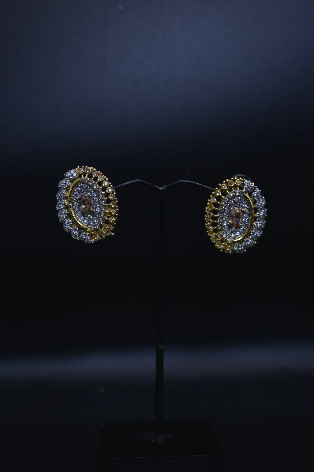 Oval Stone Pendant Set