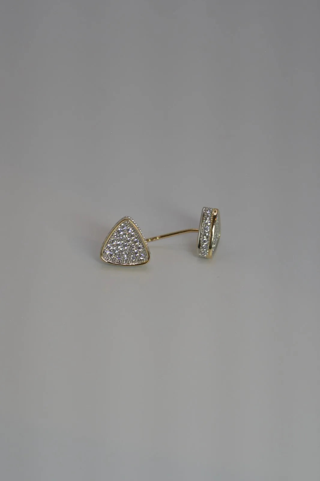 -Pave Stud Earrings-Pave Stud Earrings