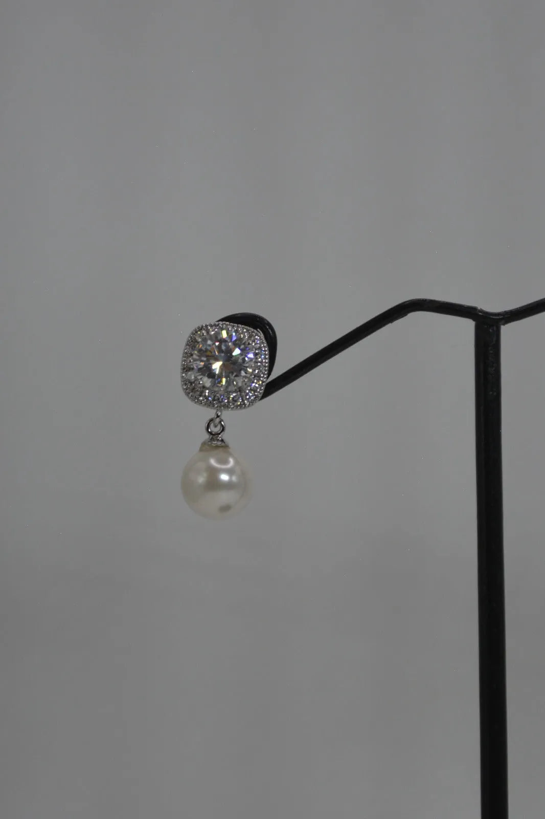 -Pearl and Zircona Tops-Pearl and Zircona Tops