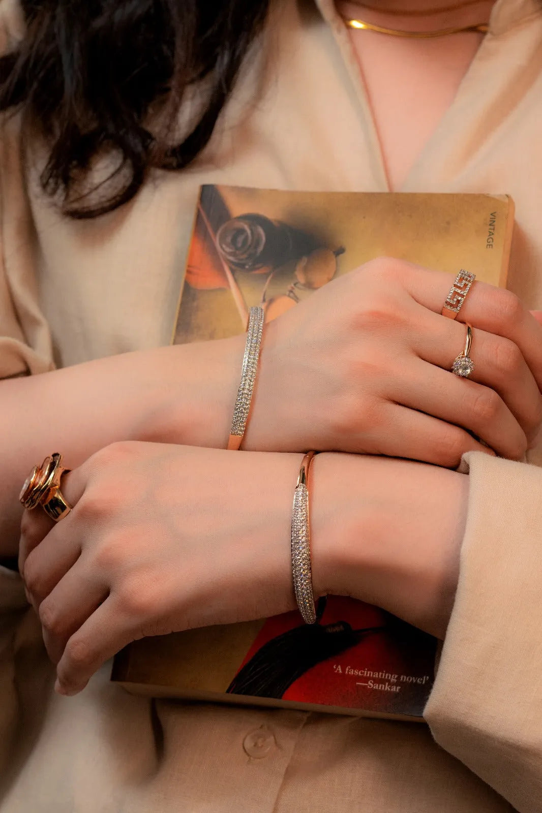Sophisticated Diamond Cut Bracelet - SOVRATI