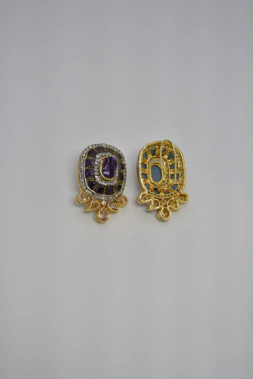 '-Tiled Mosaic Earrings-Tiled Mosaic Earrings