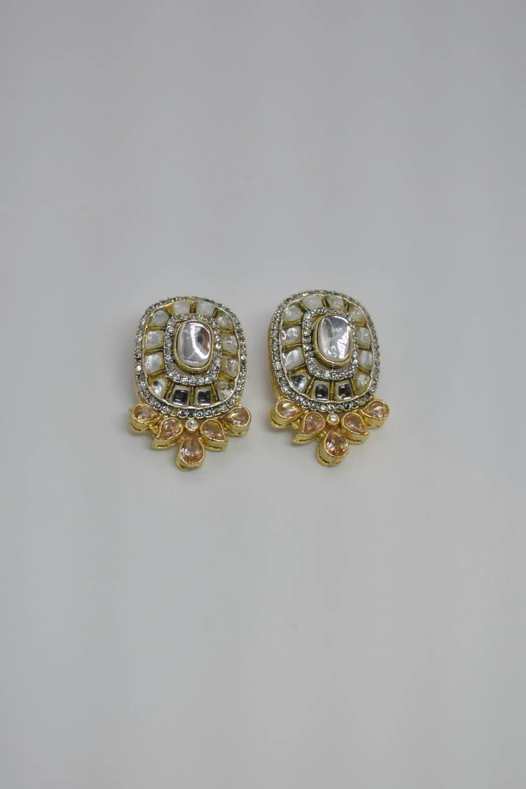 '-Tiled Mosaic Earrings-Tiled Mosaic Earrings