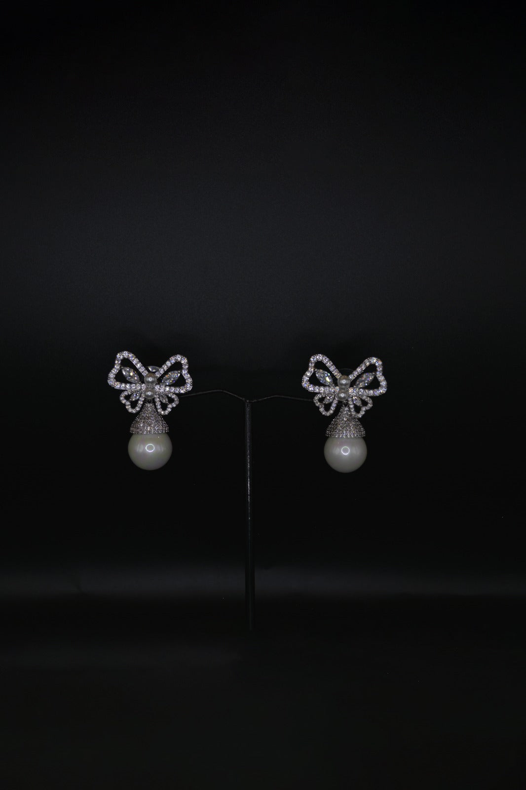 Bow & Pear Earrings