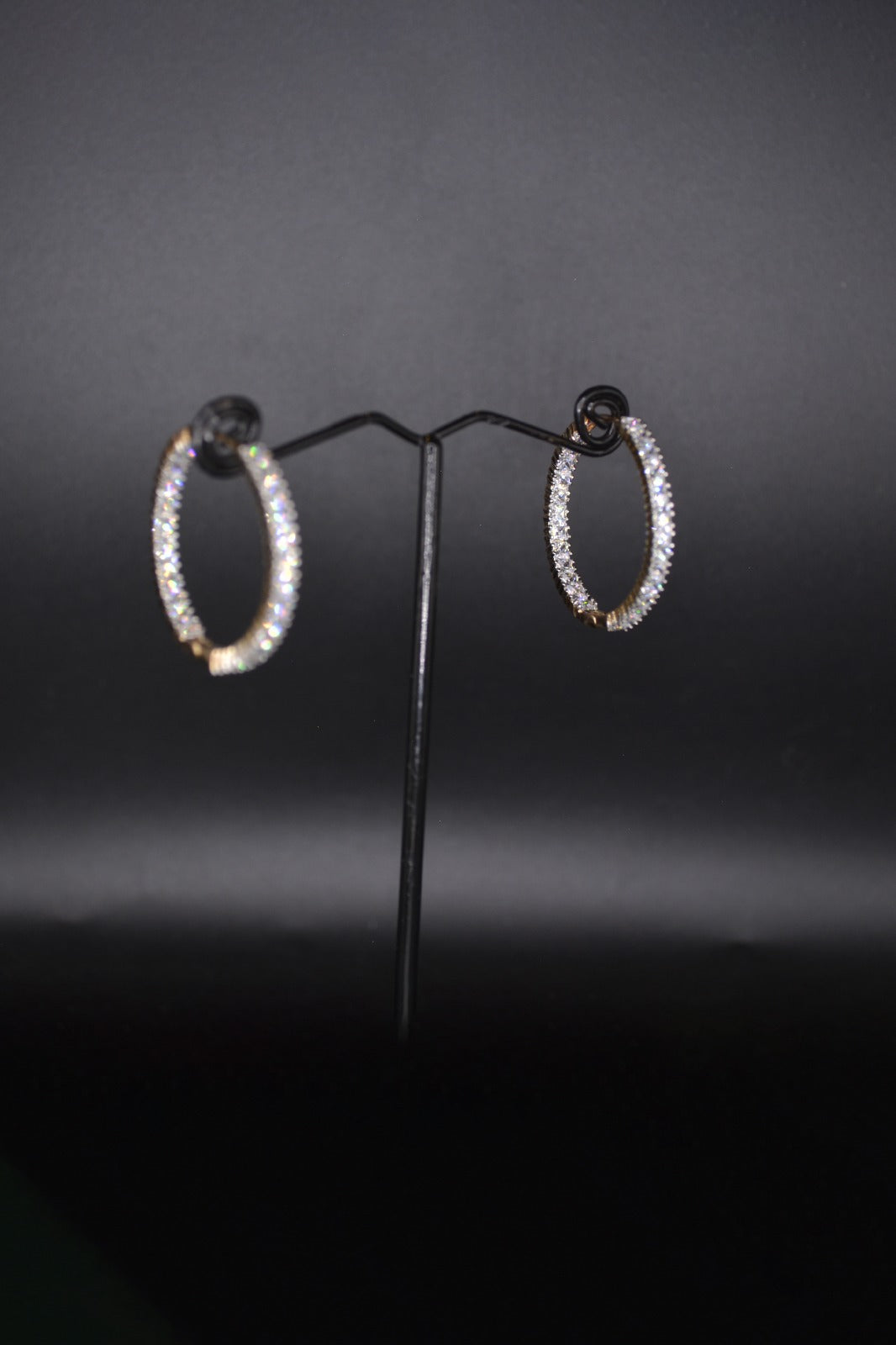 Timeless Diamond Cut hoop Earrings