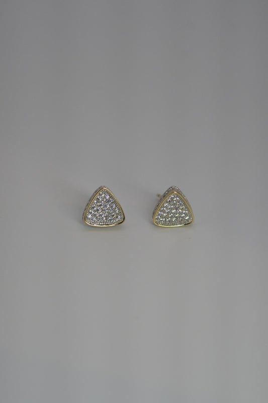 Pave Stud Earrings