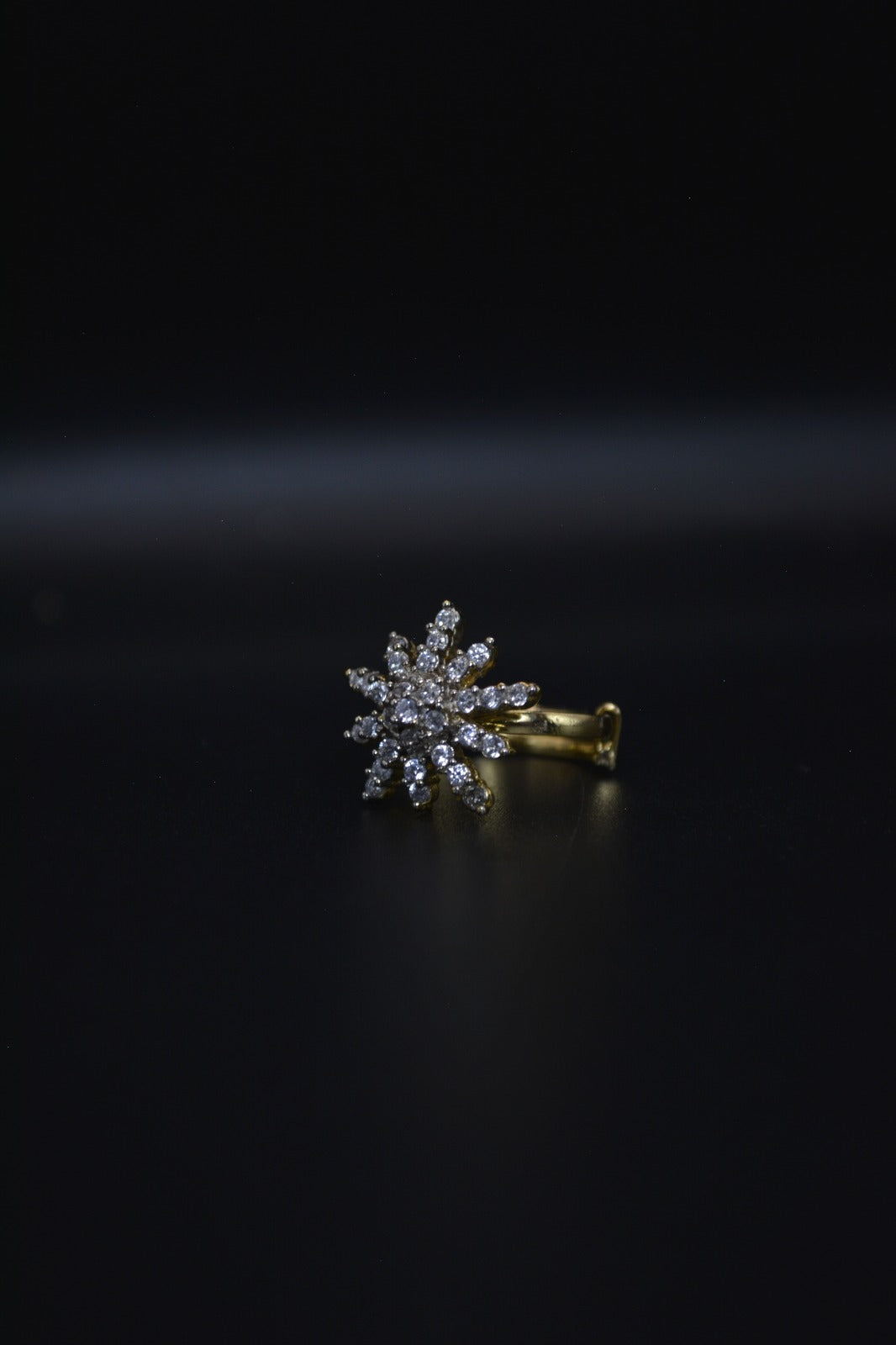 Crystal Star Brust Pendent Set