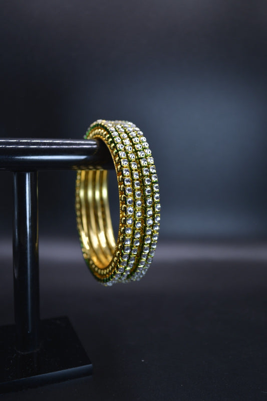Mina Kundan Bangle