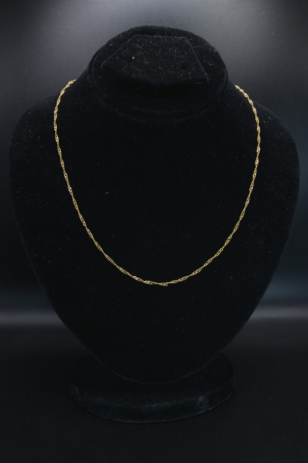 Twisted Gold Chain