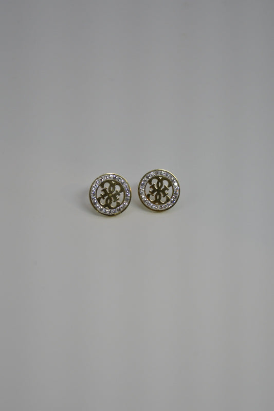 Circular Earrings with 18k Gold Plating