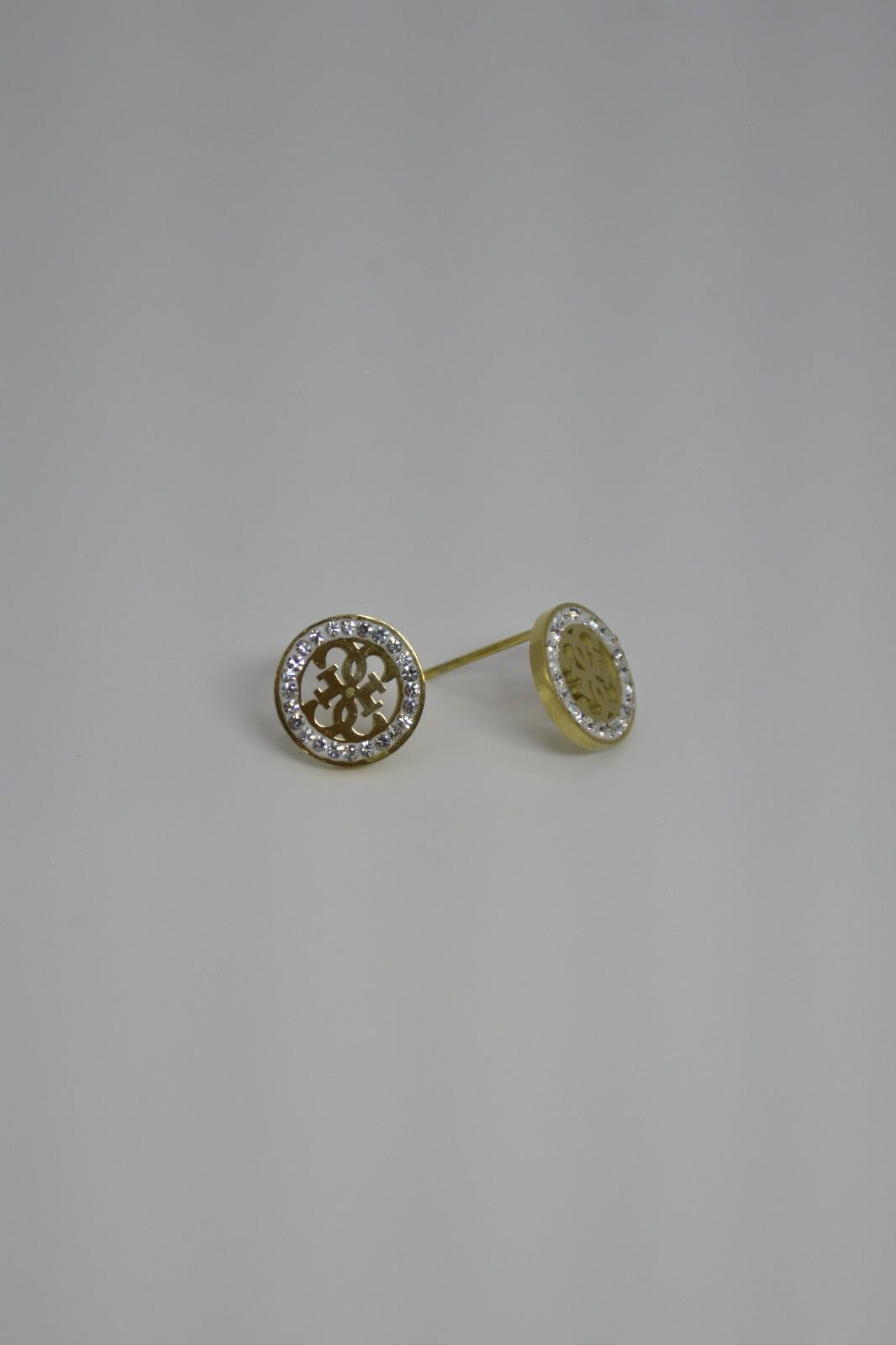 Circular Earrings with 18k Gold Plating